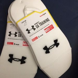 Under armour training socks white 6 pairs